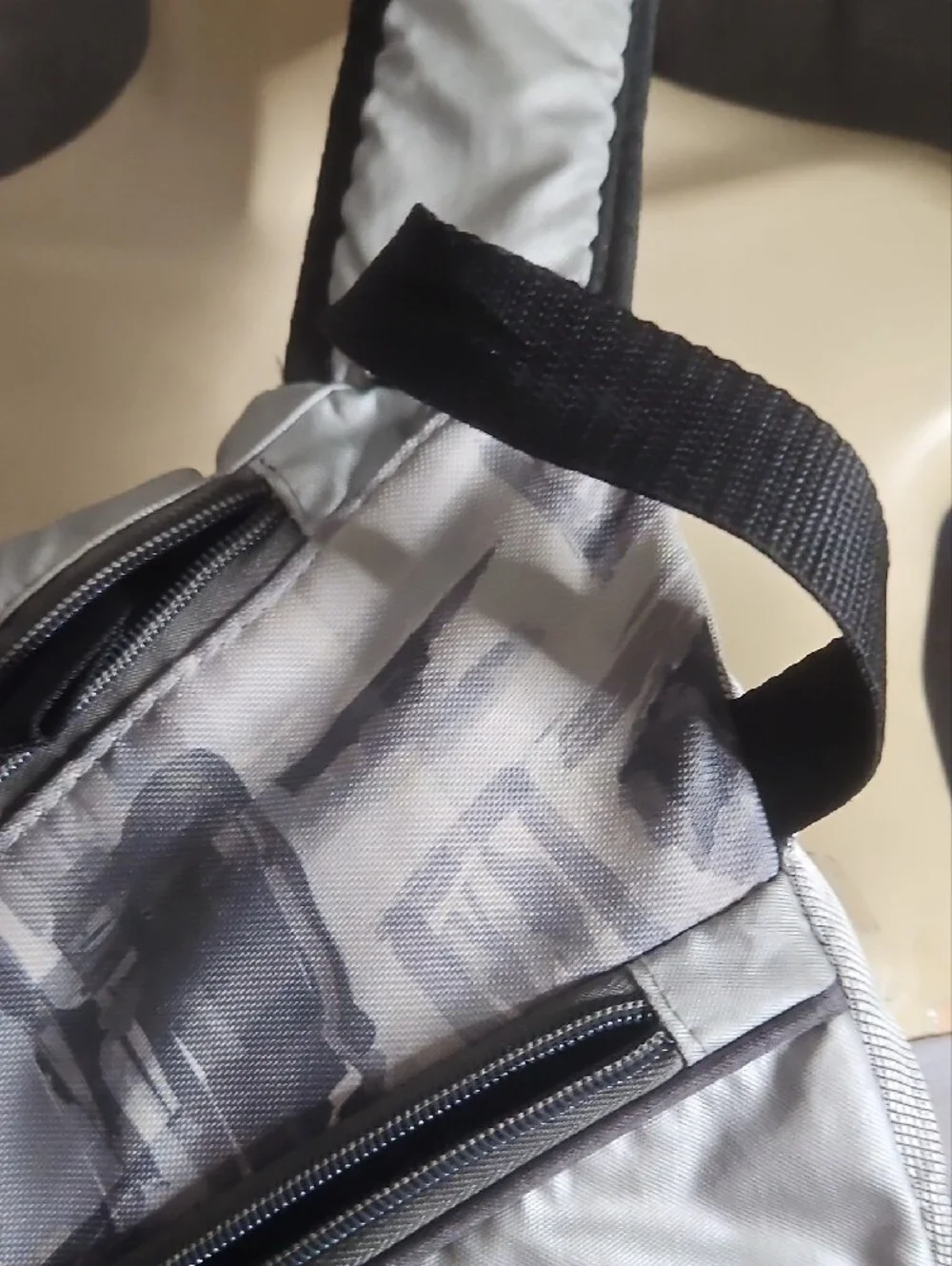 Gray Sling Backpack for Men - Lightweight Casual Carry